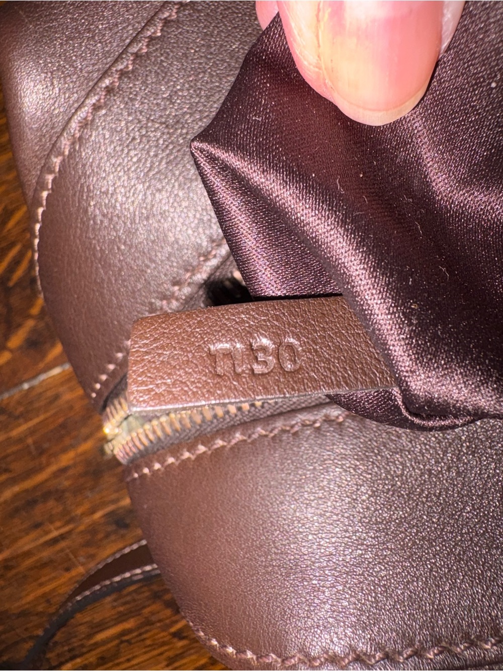 Tod’s D-Styling Leather Bauletto Satchel Bag - Chocolate Brown (Excellent) CoA - Picture 16 of 17
